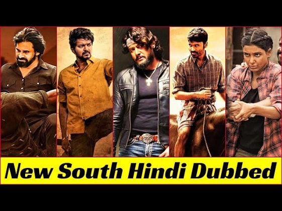 south movie list hindi dubbed