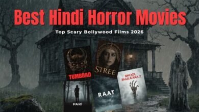 Thumbnail showing top Hindi horror movies for streaming in 2026